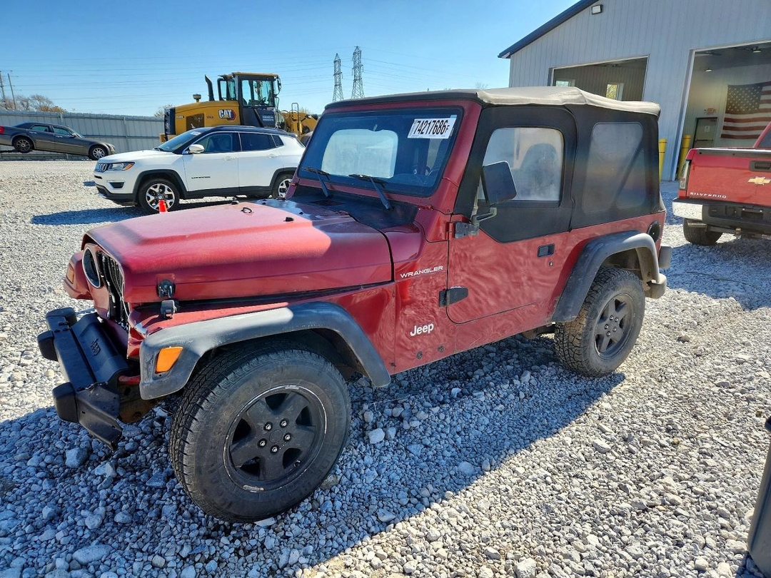 منظر 1998 JEEP WRANGLER / TJ SE، زاوية 1