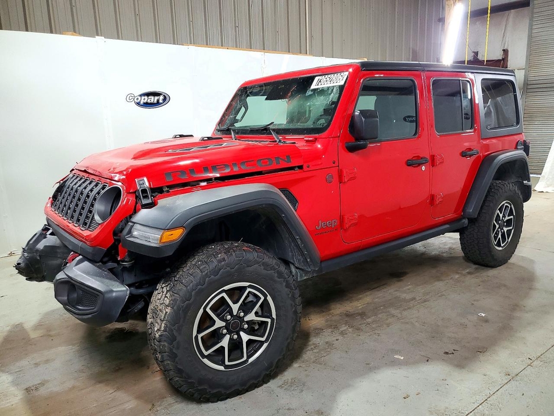 Вид 2026 JEEP WRANGLER RUBICON, угол 1