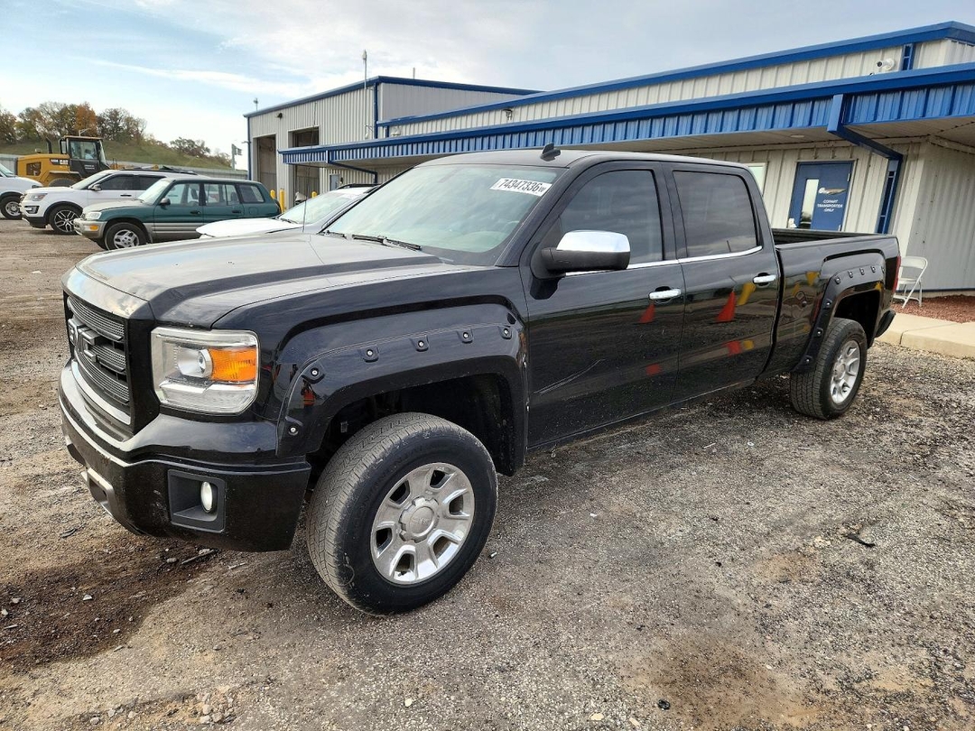 Vue de 2014 GMC SIERRA K1500 SLE, angle 1