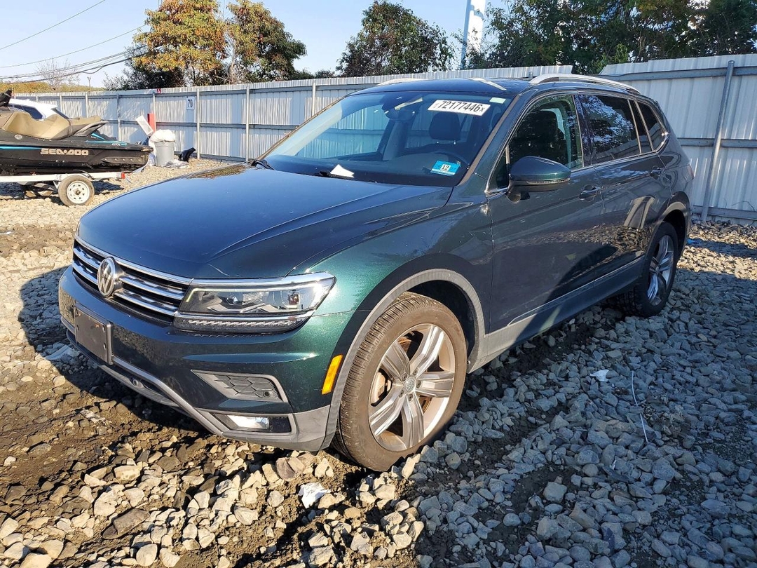 Vedere 2018 VOLKSWAGEN TIGUAN SEL PREMIUM, unghi 1