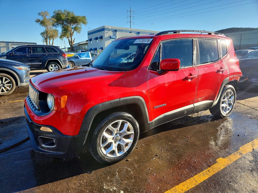 2016 JEEP RENEGADE LATITUDE view, angle 1