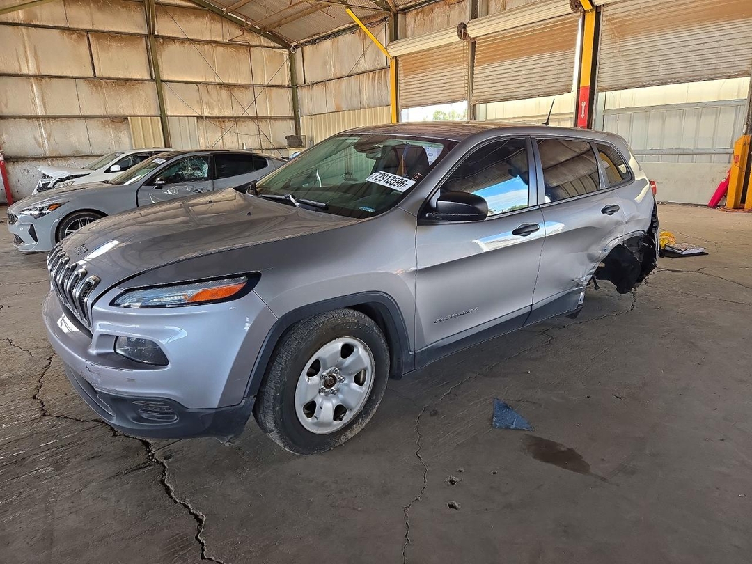 Вид 2017 JEEP CHEROKEE SPORT, угол 1