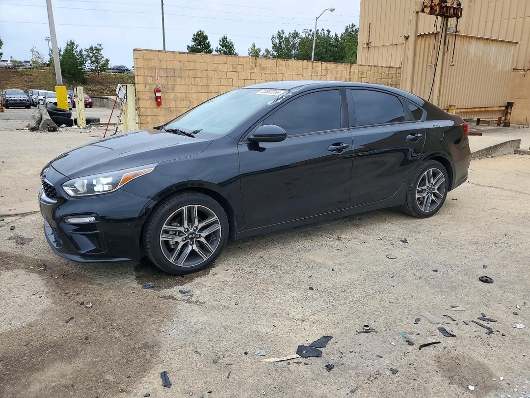 Vista de 2019 KIA FORTE S, ángulo 1