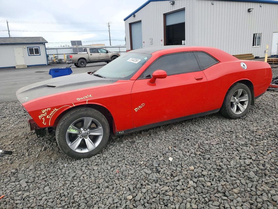 Вид 2016 DODGE CHALLENGER SXT, угол 1