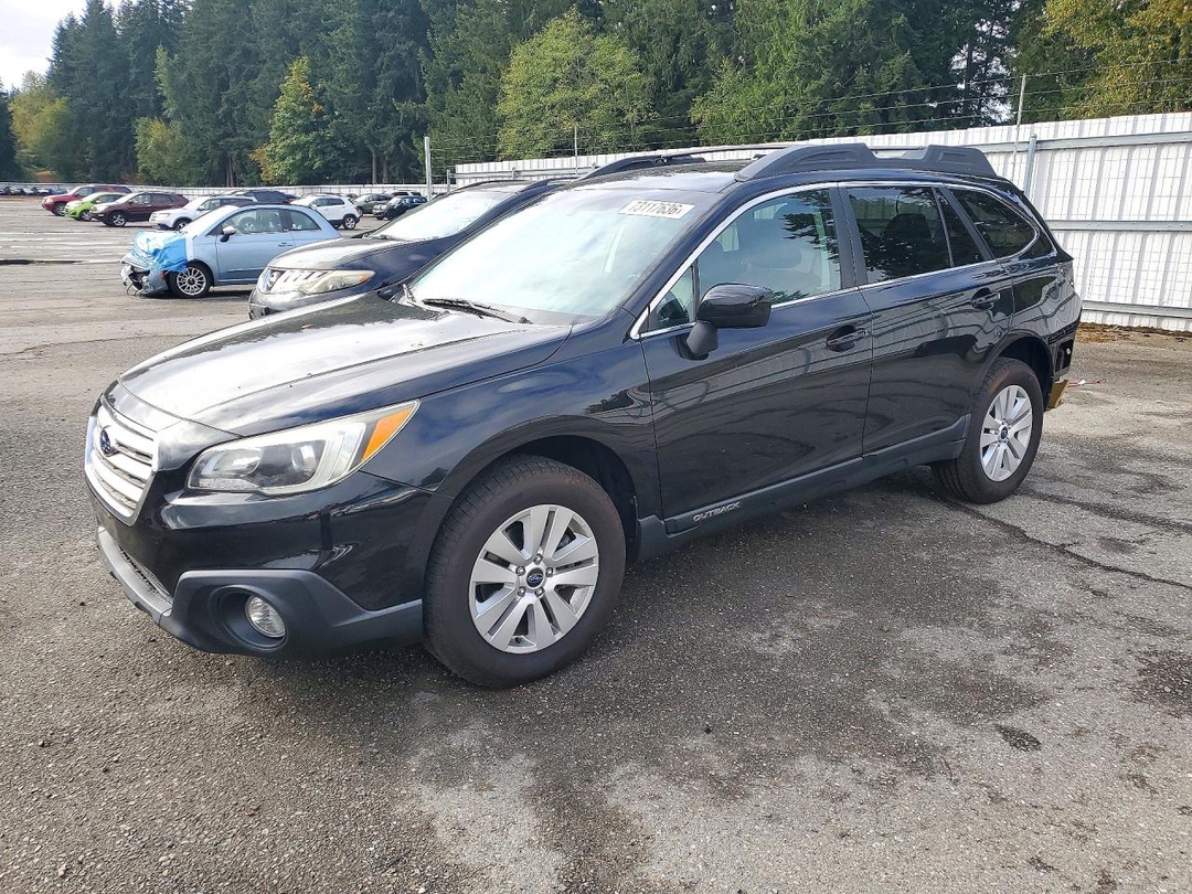 Vista de 2015 SUBARU OUTBACK 2.5I PREMIUM, ángulo 1