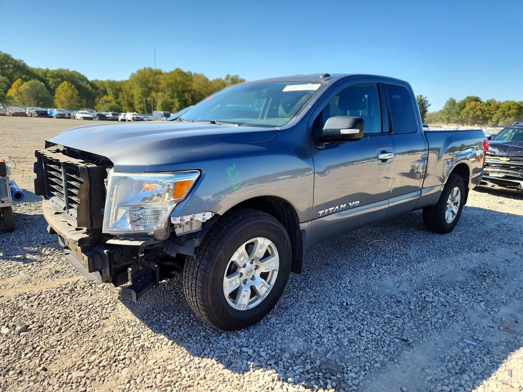 Vista de 2018 NISSAN TITAN SV, ángulo 1