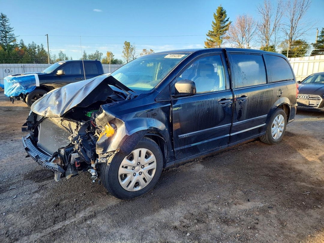 Вид 2017 DODGE GRAND CARAVAN SE, угол 1