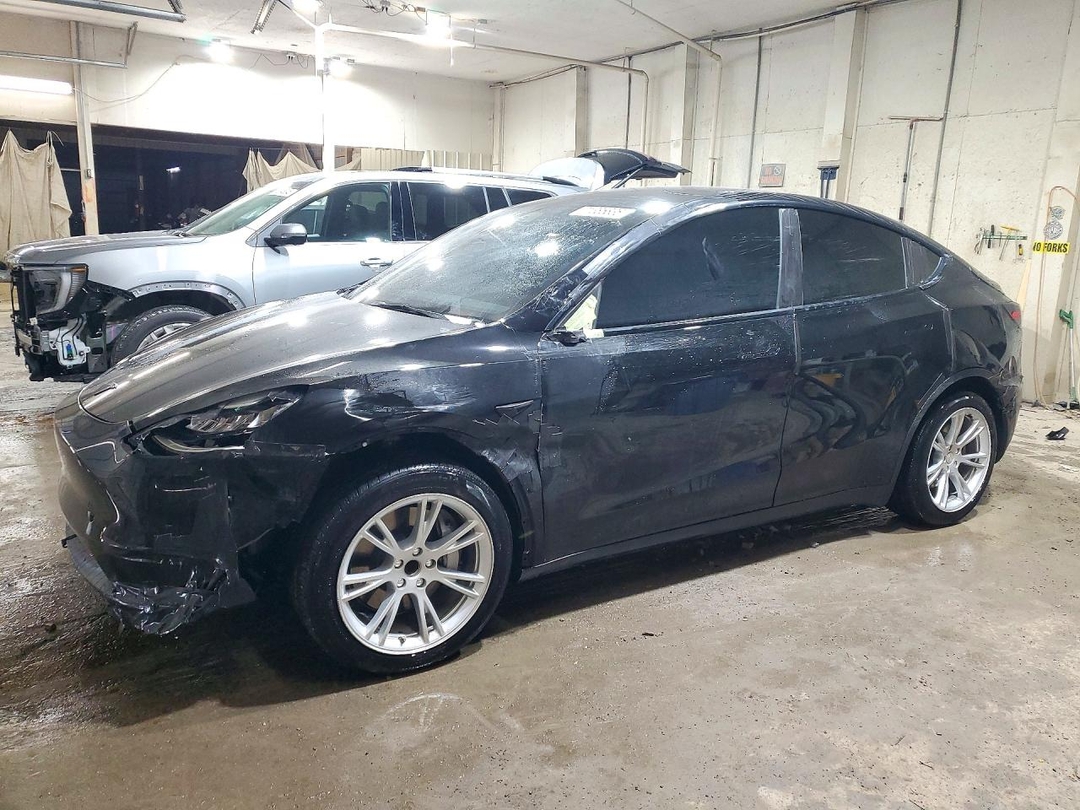 منظر 2021 TESLA MODEL Y، زاوية 1