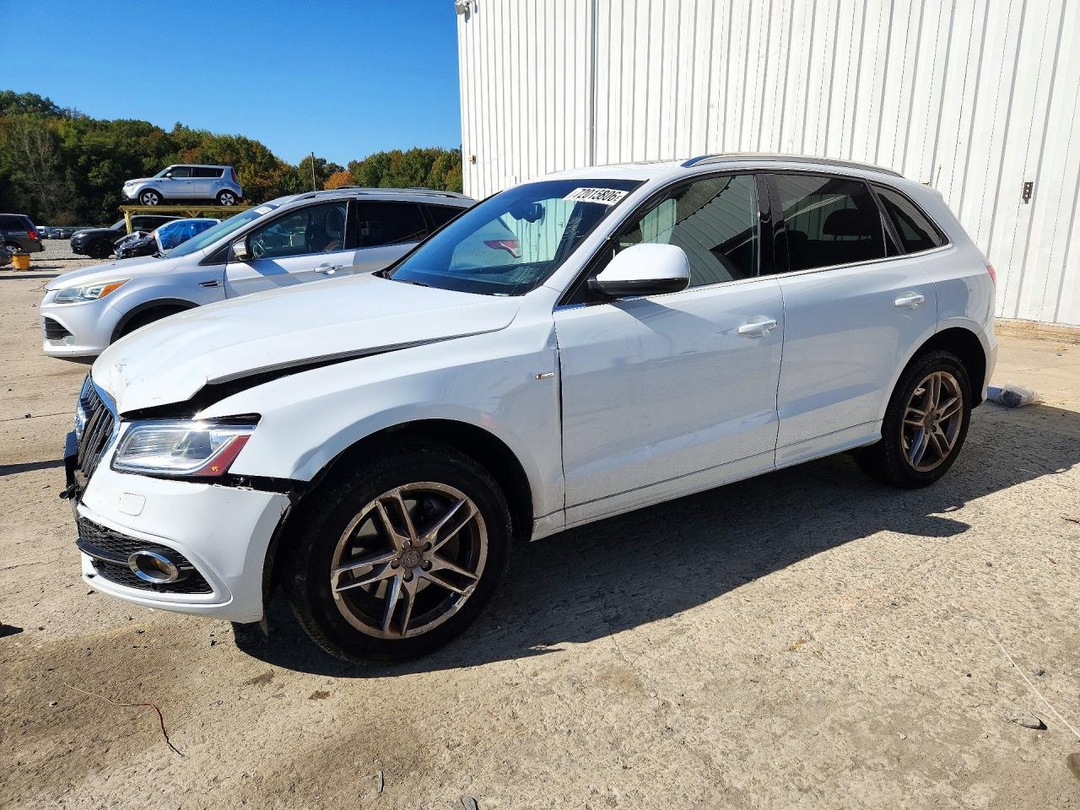 Вид 2014 AUDI Q5 PREMIUM PLUS, угол 1