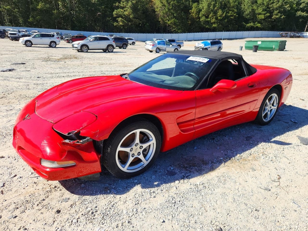 Вид 2000 CHEVROLET CORVETTE, угол 1