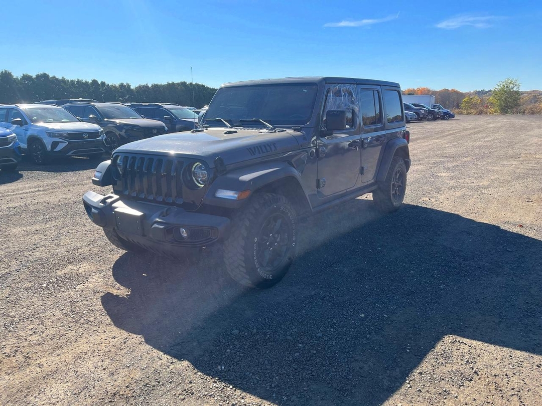 Вид 2022 JEEP WRANGLER UNLIMITED SPORT, угол 1