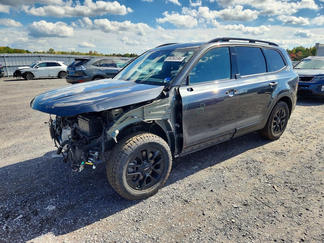 Vue de 2024 KIA TELLURIDE SX X-PRO, angle 1