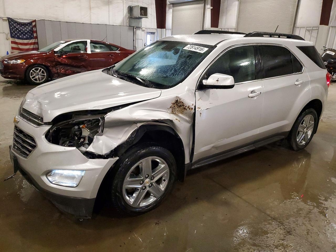 Vedere 2016 CHEVROLET EQUINOX LT, unghi 1