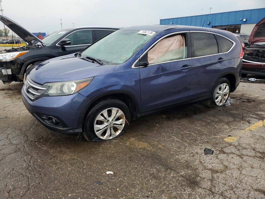 Вид 2013 HONDA CR-V EX, угол 1