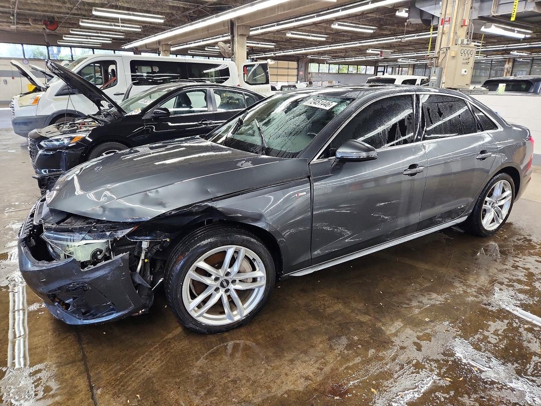 Vue de 2021 AUDI A4 PREMIUM 45, angle 1