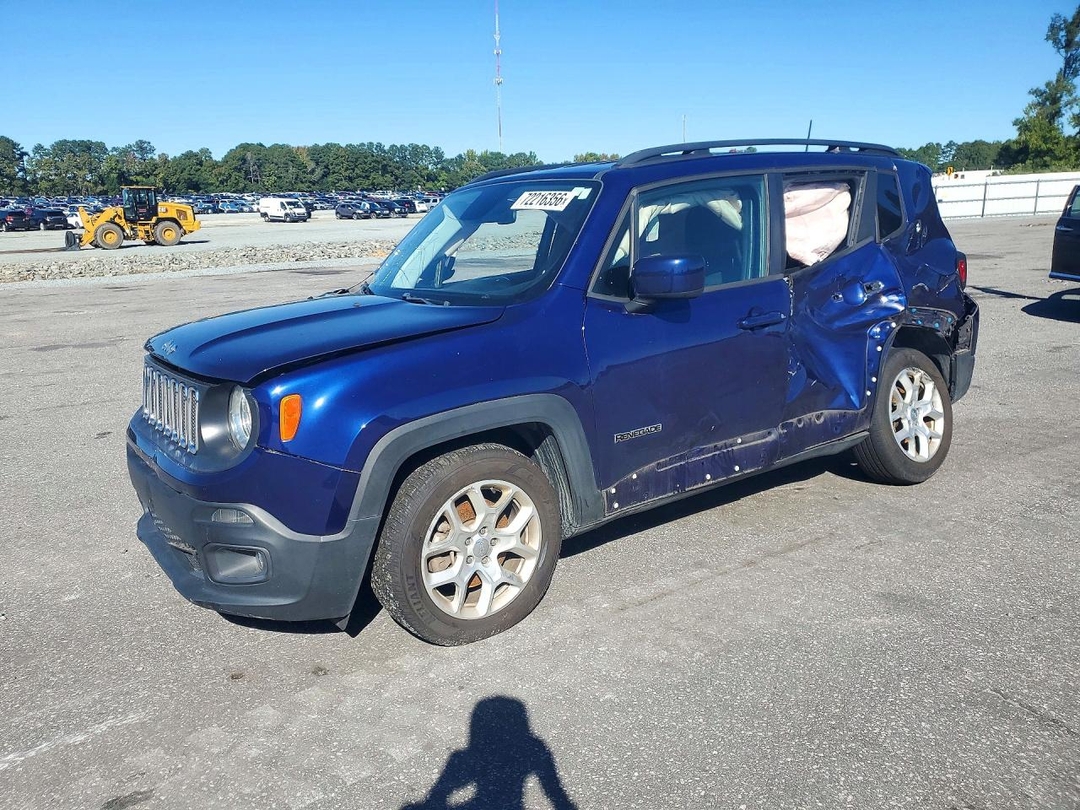 منظر 2018 JEEP RENEGADE LATITUDE، زاوية 1