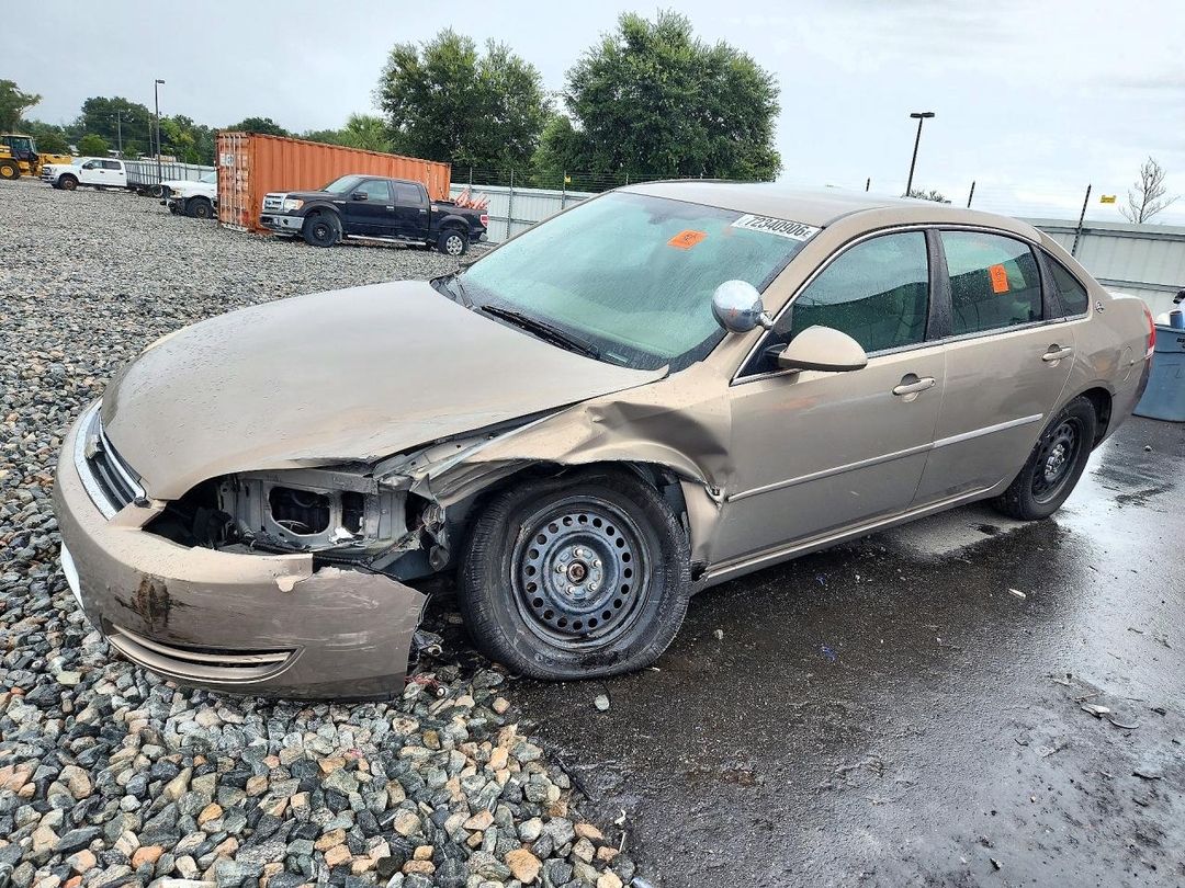 Vista de 2007 CHEVROLET IMPALA POLICE, ángulo 1