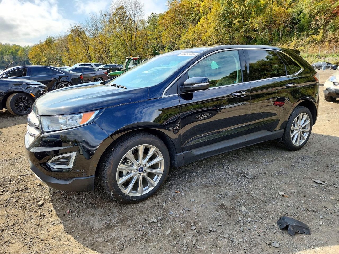 Vedere 2018 FORD EDGE TITANIUM, unghi 1