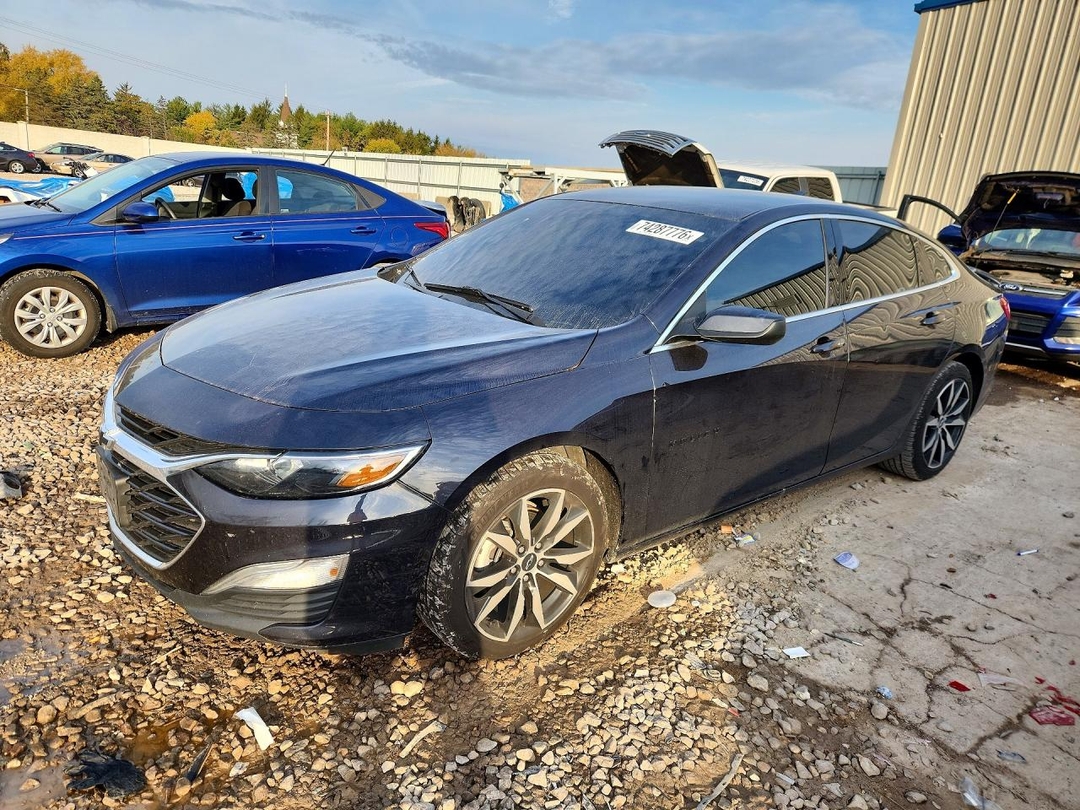 منظر 2022 CHEVROLET MALIBU RS، زاوية 1
