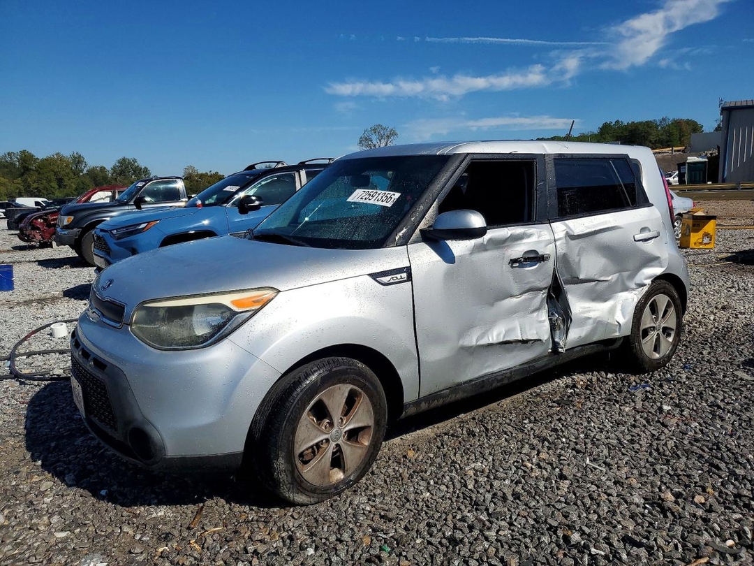 منظر 2015 KIA SOUL BASE، زاوية 1