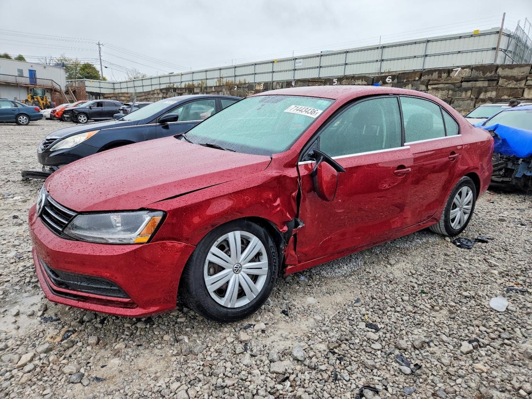 Вид 2017 VOLKSWAGEN JETTA S, угол 1