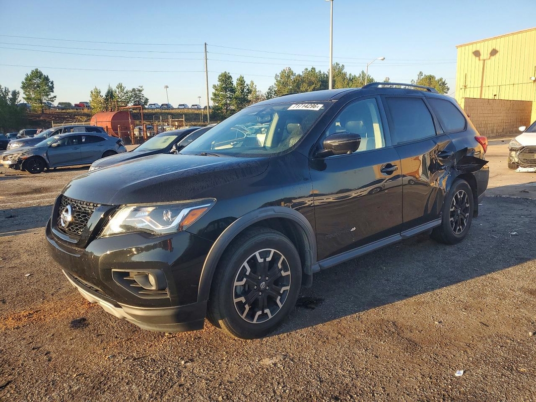 Vista de 2020 NISSAN PATHFINDER SL, ángulo 1