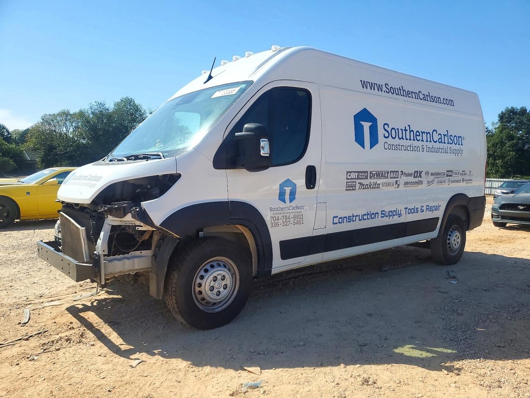 Vista de 2024 RAM PROMASTER 3500 VF DELIVERY VAN, ángulo 1