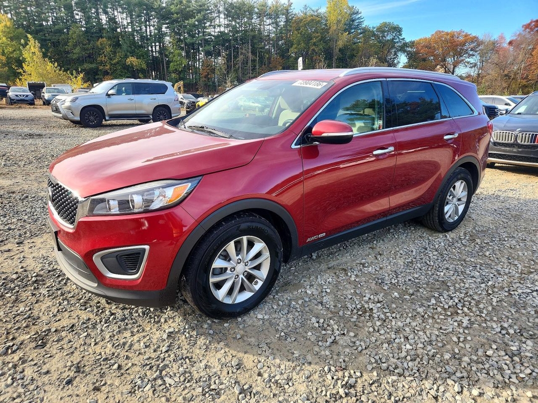 Vista de 2017 KIA SORENTO LX V6, ángulo 1