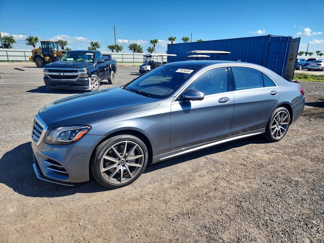منظر 2020 MERCEDES-BENZ S 560، زاوية 1