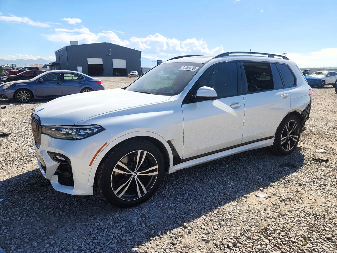 Вид 2022 BMW X7 XDRIVE40I, угол 1