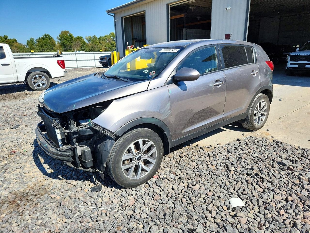Вид 2014 KIA SPORTAGE LX, угол 1