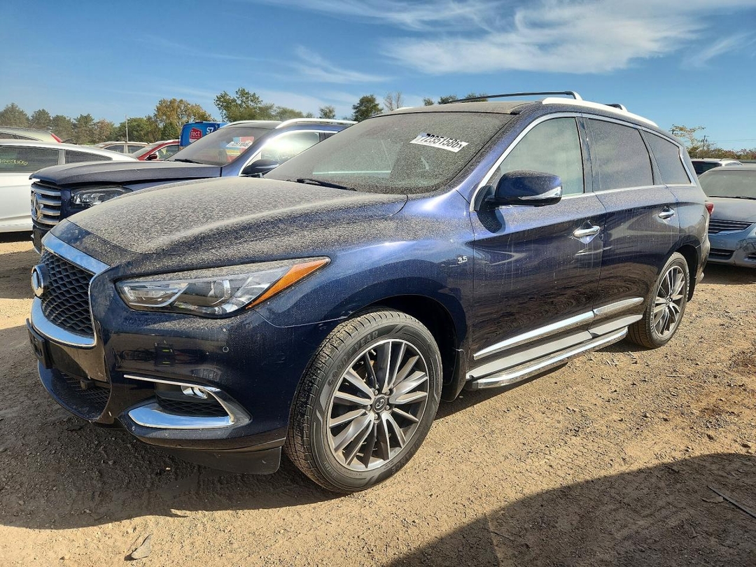Вид 2017 INFINITI QX60 BASE, угол 1