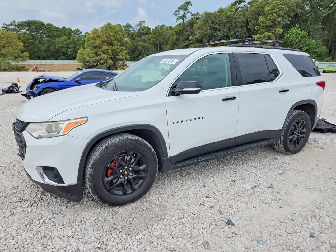 Вид 2019 CHEVROLET TRAVERSE LT, угол 1