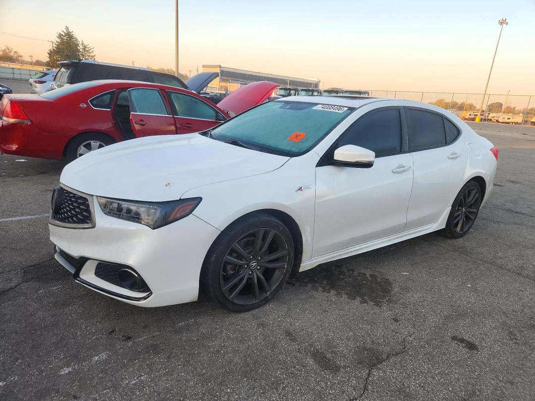 منظر 2019 ACURA TLX TECHNOLOGY، زاوية 1