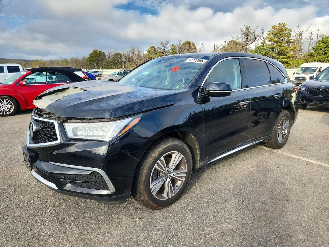 Vista de 2019 ACURA MDX, ángulo 1