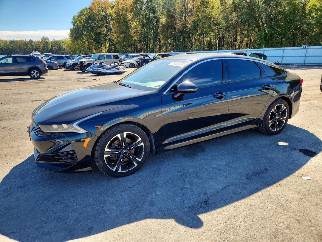 Вид 2021 KIA K5 GT LINE, угол 1