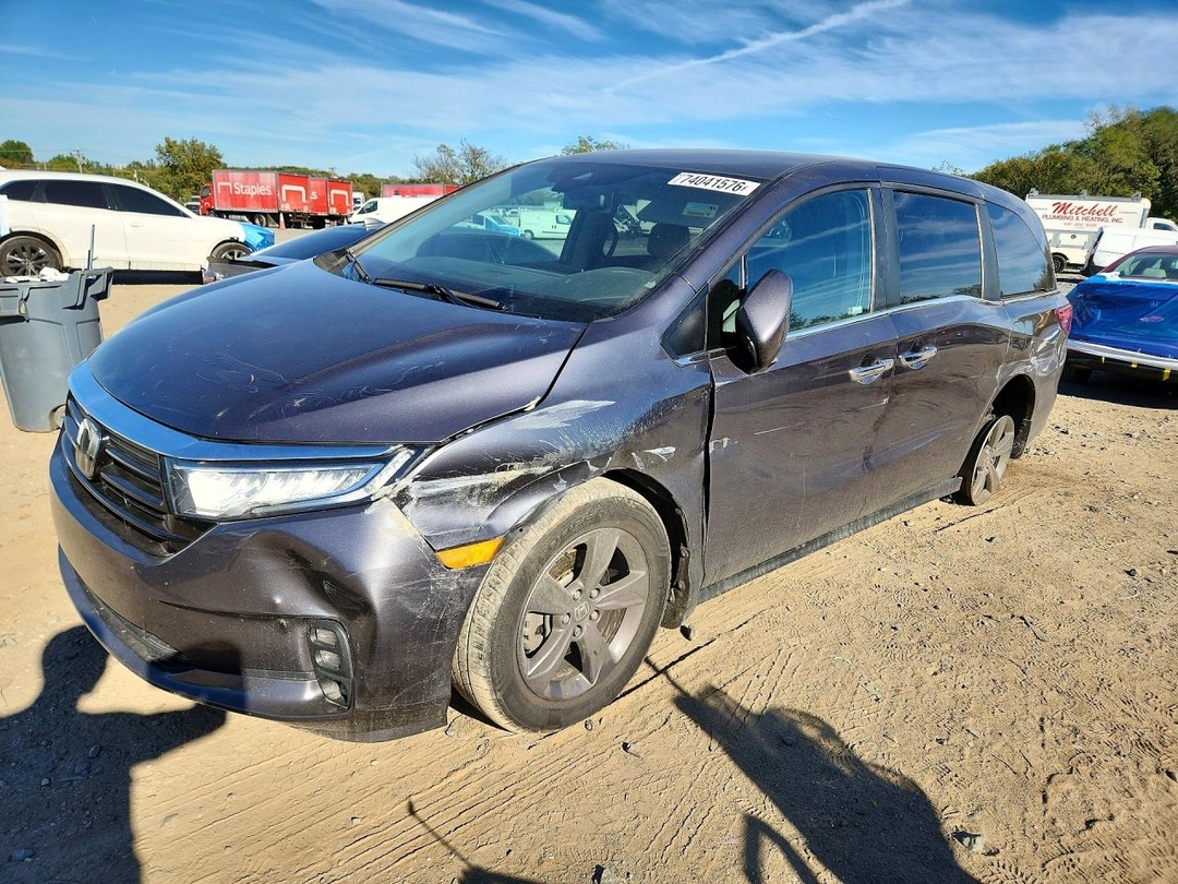 Vue de 2022 HONDA ODYSSEY EX, angle 1