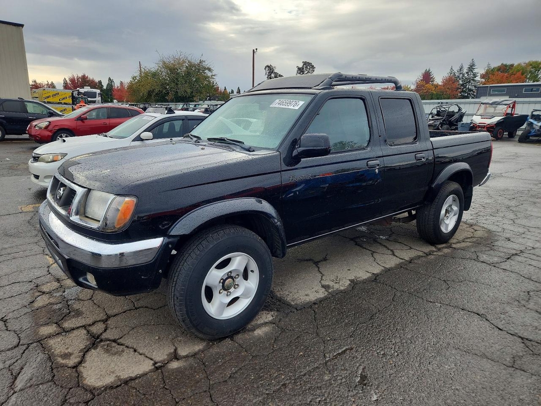 Vue de 2000 NISSAN FRONTIER XE, angle 1