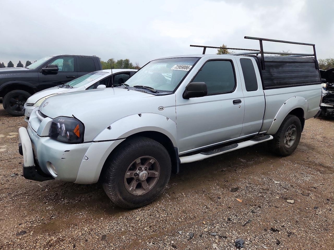 Вид 2002 NISSAN FRONTIER XE-V6, угол 1