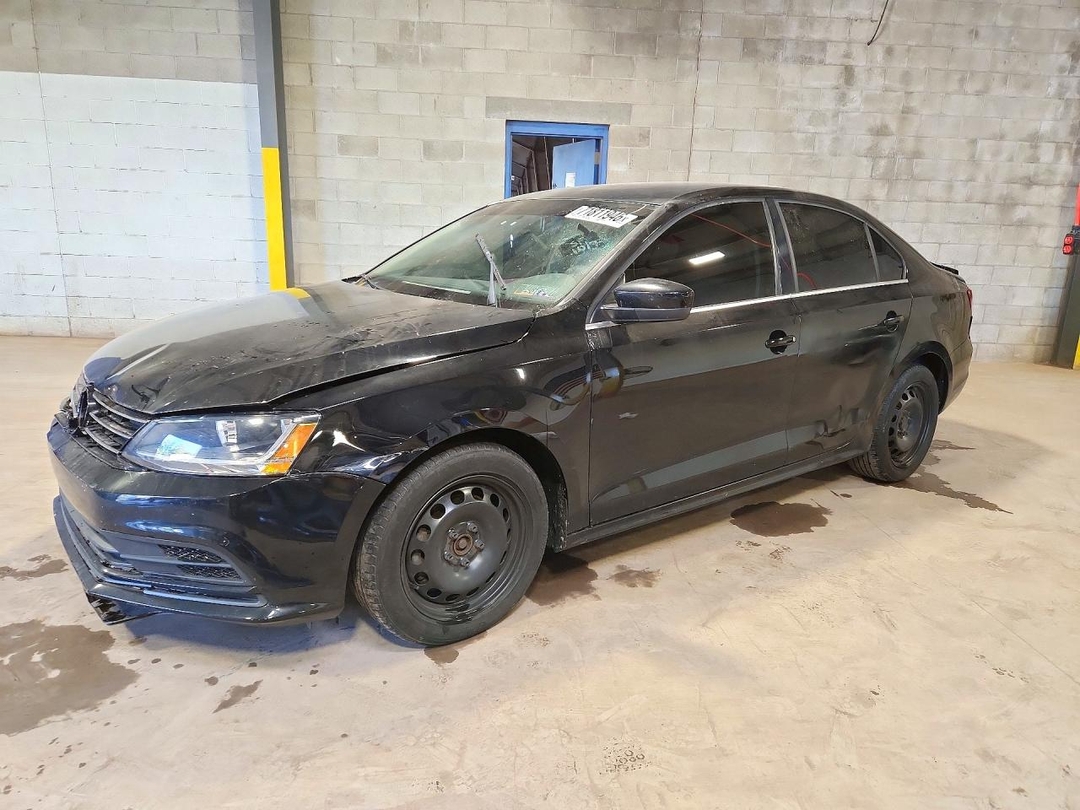 Вид 2017 VOLKSWAGEN JETTA S, угол 1
