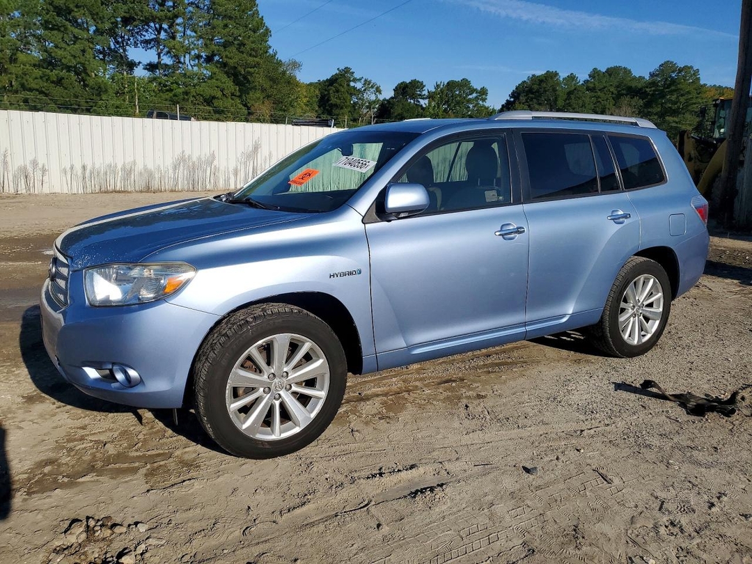 منظر 2008 TOYOTA HIGHLANDER HYBRID LIMITED، زاوية 1