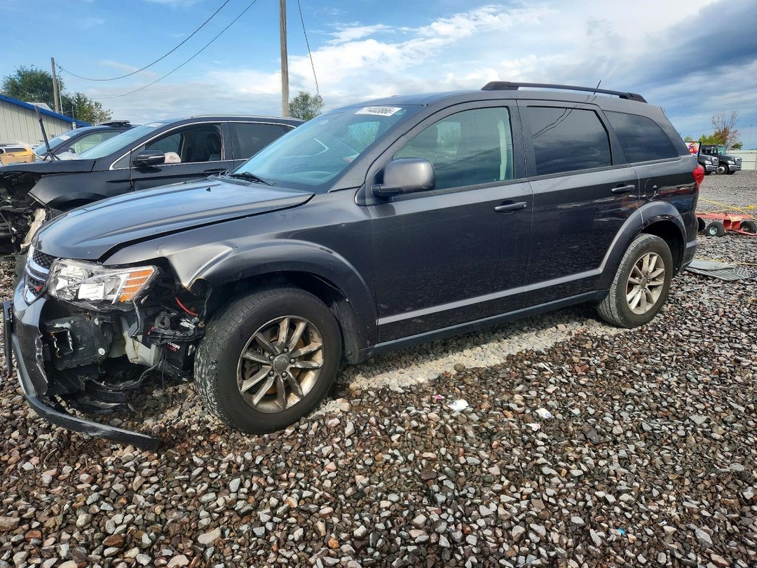 Vista de 2016 DODGE JOURNEY SXT, ángulo 1