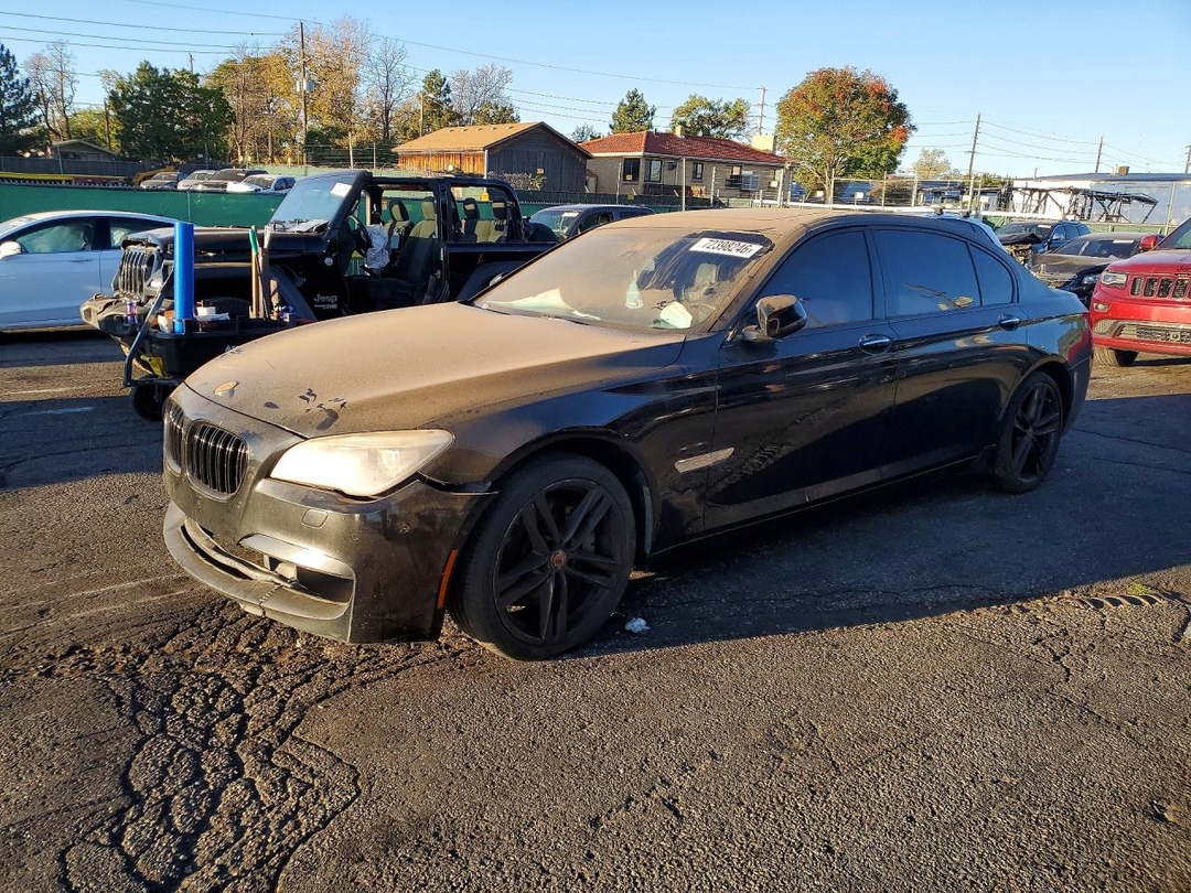 Vedere 2015 BMW 750 LXI, unghi 1