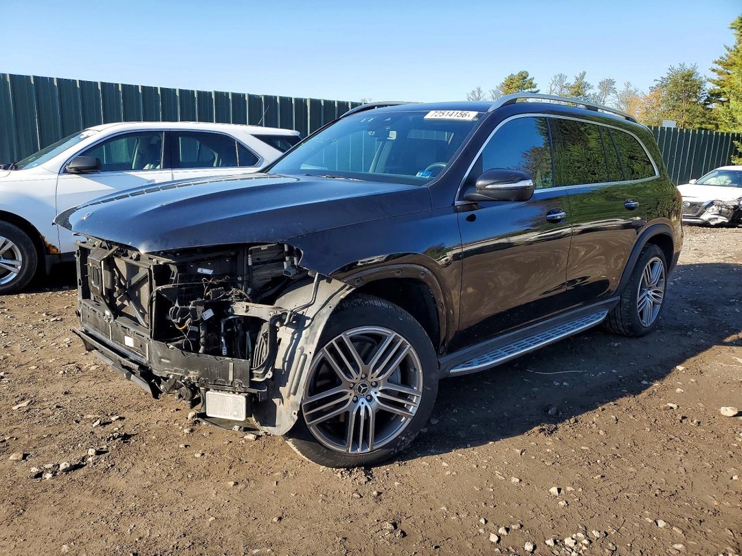 Вид 2020 MERCEDES-BENZ GLS 450 4MATIC, угол 1