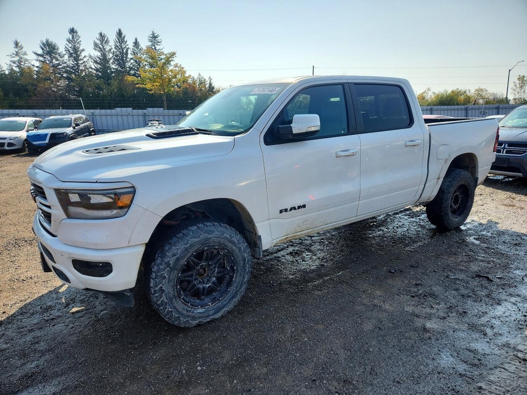 Vue de 2020 RAM 1500 REBEL, angle 1