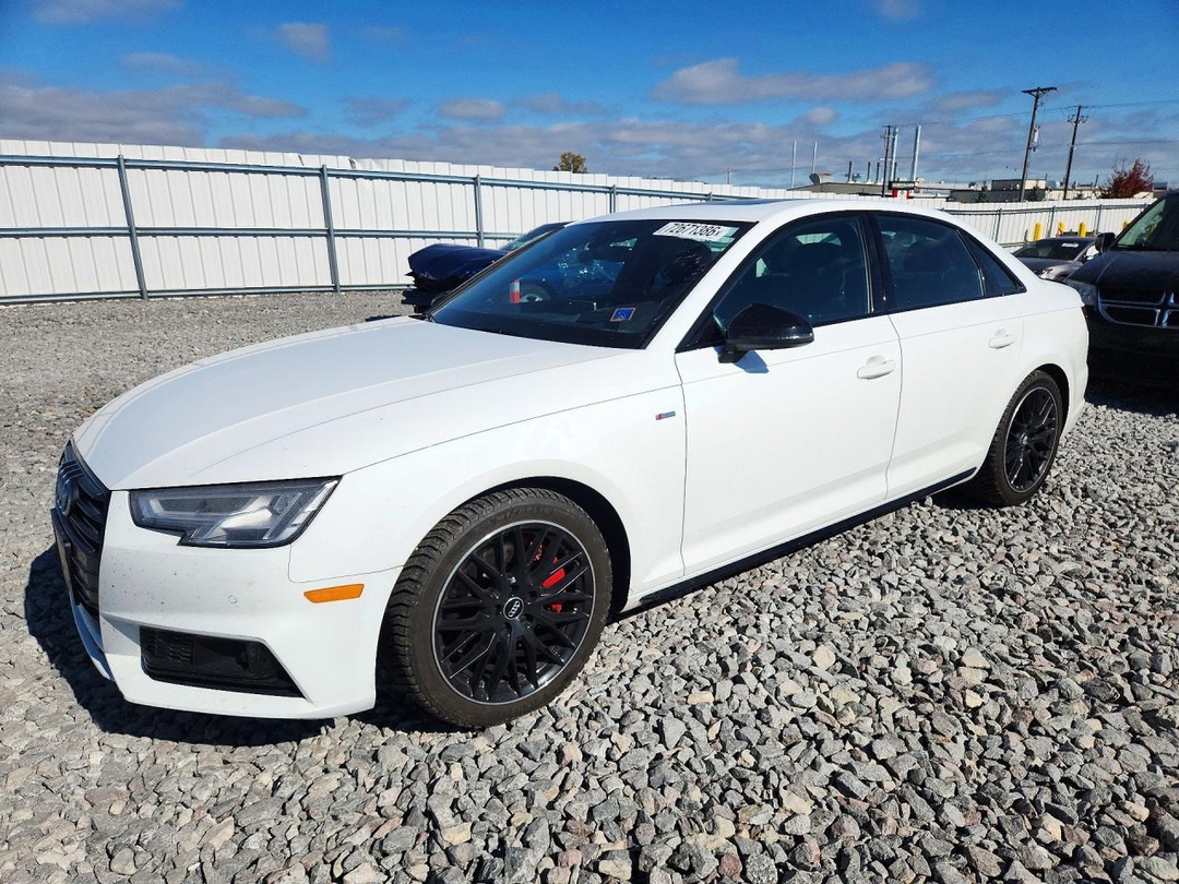 Vue de 2018 AUDI A4 PRESTIGE, angle 1