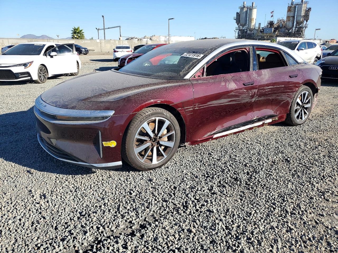 2022 LUCID MOTORS AIR GRAND TOURING view, angle 1