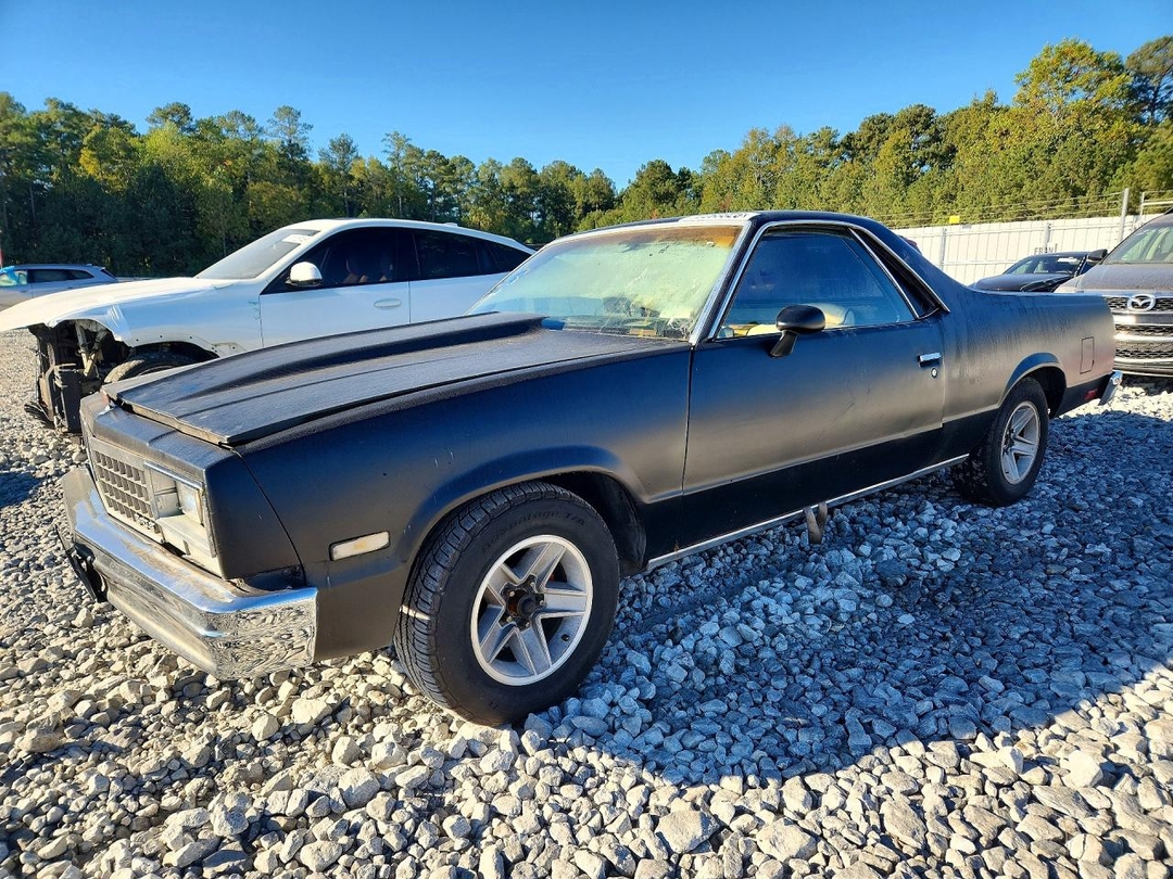 Vue de 1982 CHEVROLET EL CAMINO, angle 1