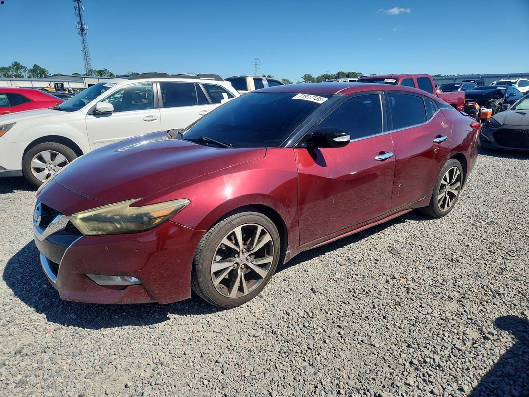 Вид 2016 NISSAN MAXIMA 3.5 SV, угол 1