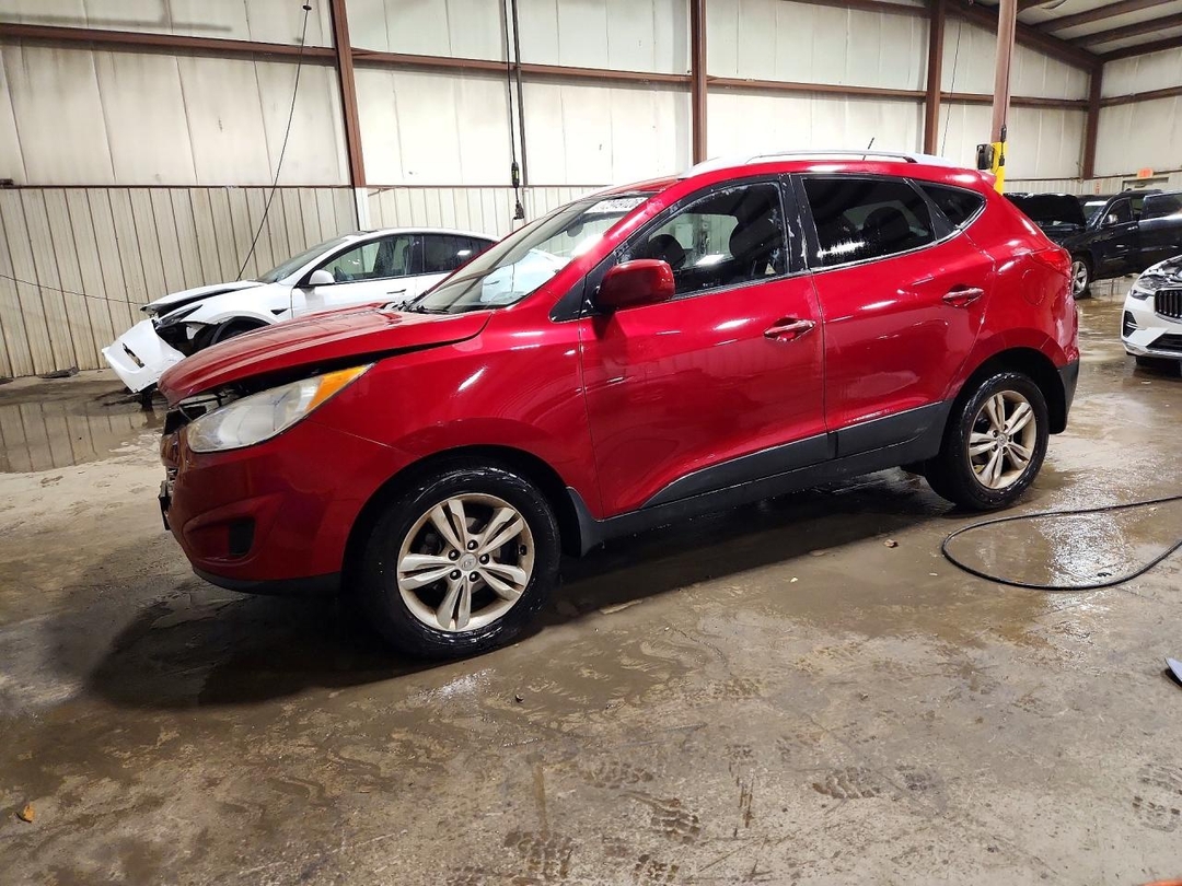 Vue de 2010 HYUNDAI TUCSON GLS, angle 1